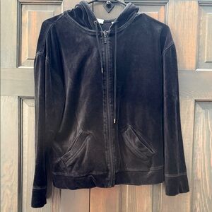 Valerie Stevens Dark Velvet Hoodie